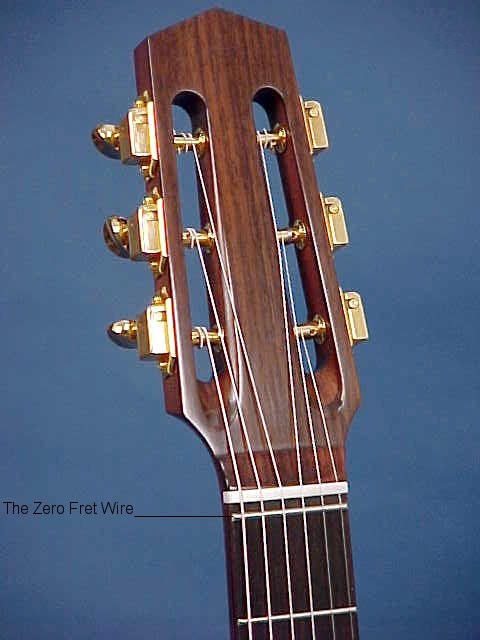 Guitar With A Zero Fret